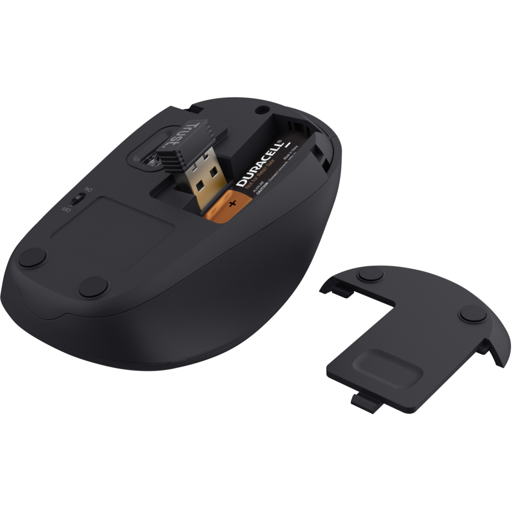 Мишка Trust Yvi+ Silent Wireless Dark Blue (25514)