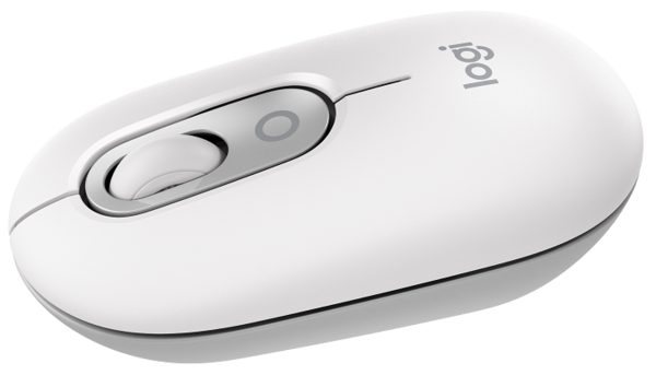 Миша Logitech POP with emoji Offwhite (L910-007411) 