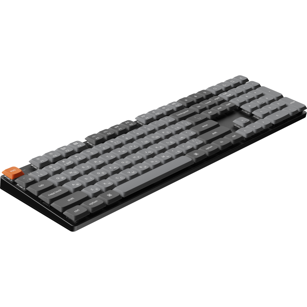 Клавіатура Keychron K5 Max Gateron Brown Switch RGB UA Black (K5M-H3-UA)