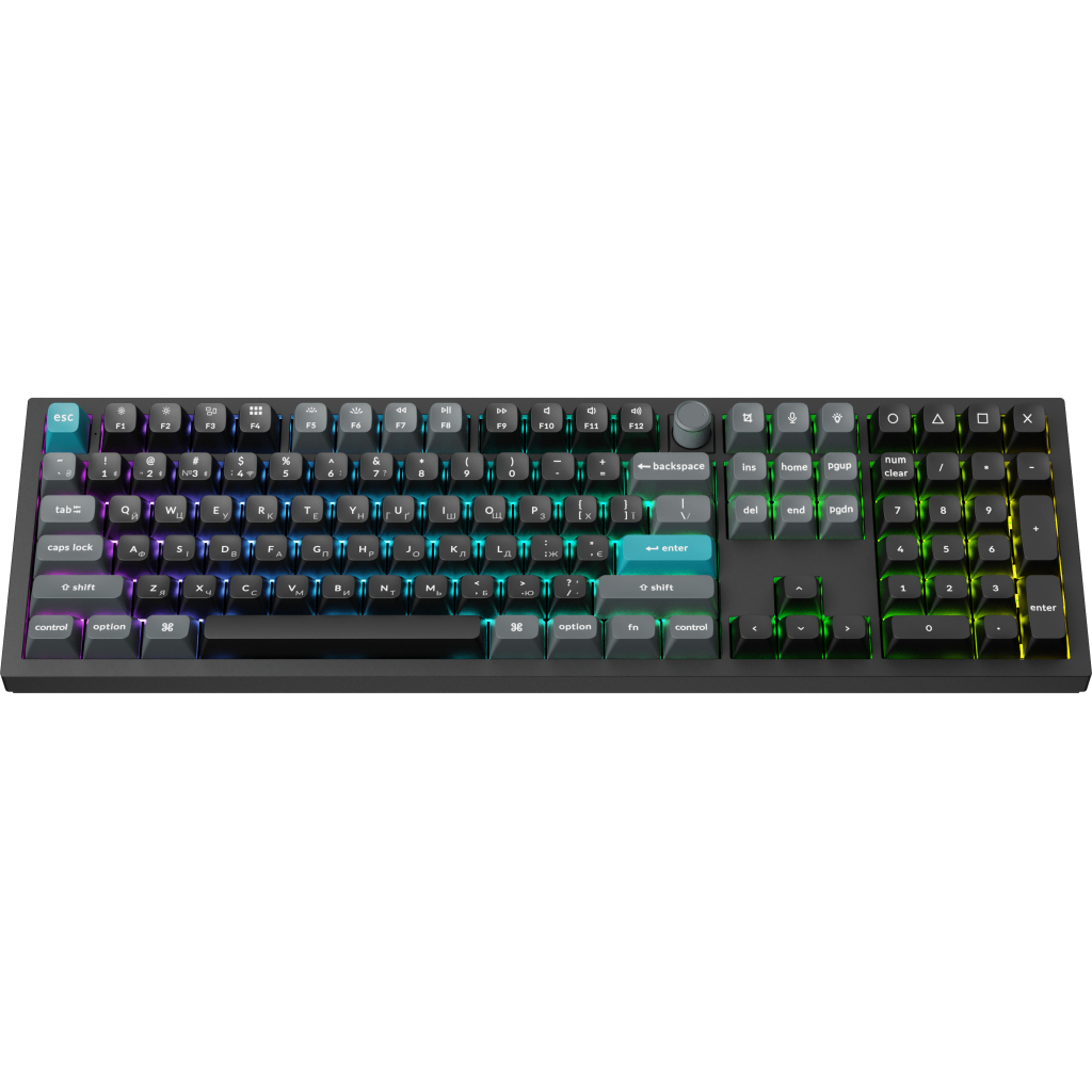 Клавіатура Keychron Q6 Ultra Keychron Red Switch RGB UA Black (Q6U-M1-UA)