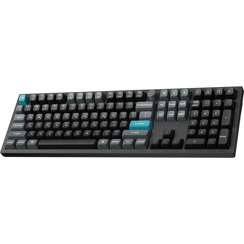 Клавіатура Keychron Q6 Ultra Keychron Red Switch RGB UA Black (Q6U-M1-UA)