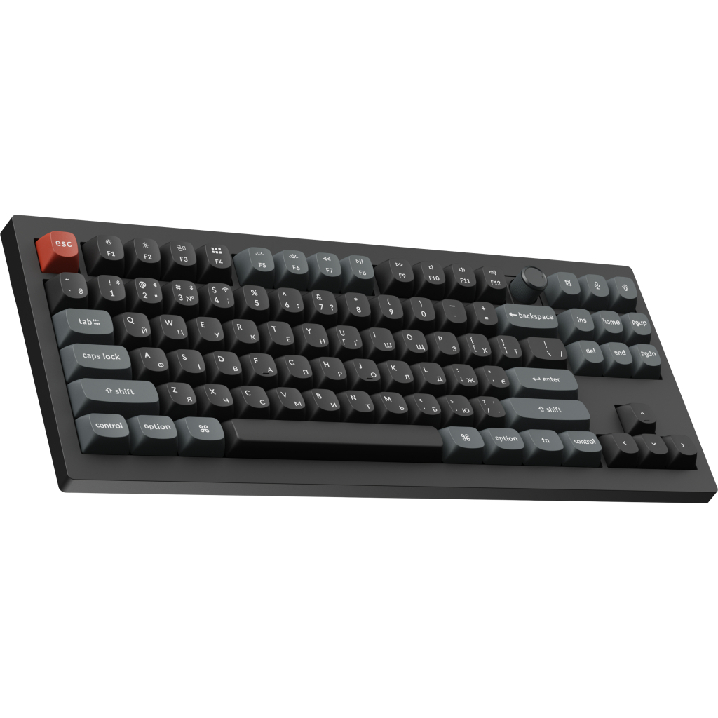 Клавіатура Keychron V3 Ultra Keychron Red Switch RGB UA Black (V3U-D1-UA)