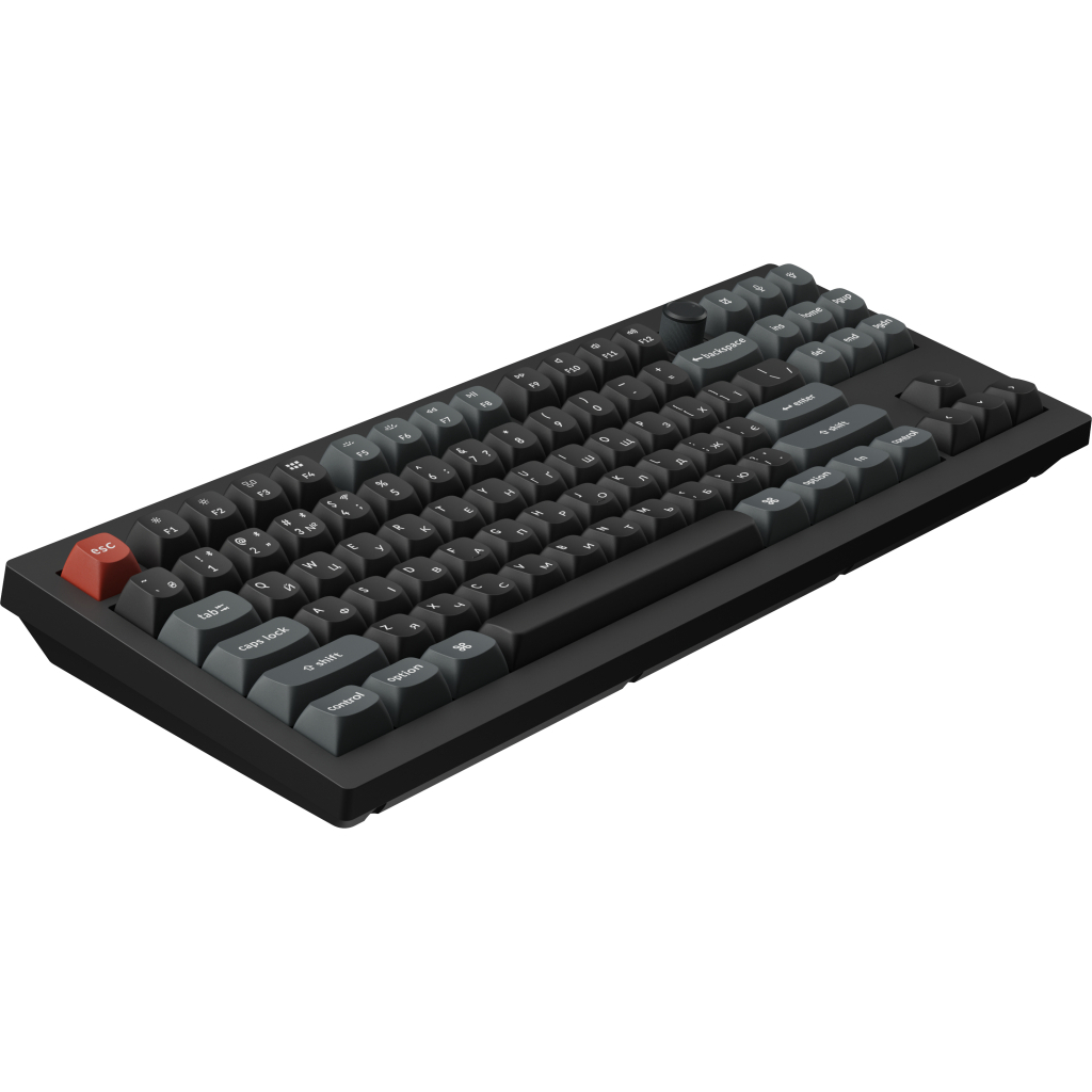 Клавіатура Keychron V3 Ultra Keychron Red Switch RGB UA Black (V3U-D1-UA)