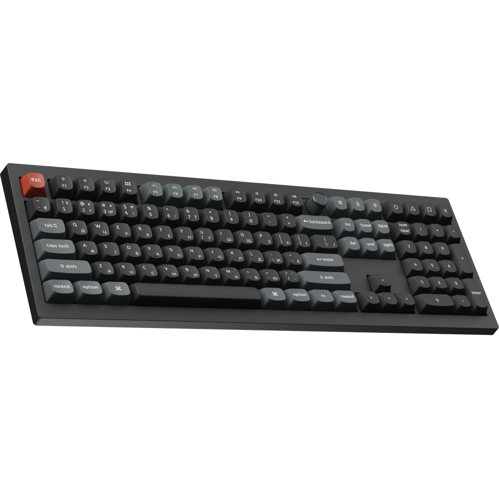 Клавіатура Keychron V6 Ultra Keychron Red Switch RGB UA Black (V6U-D1-UA)