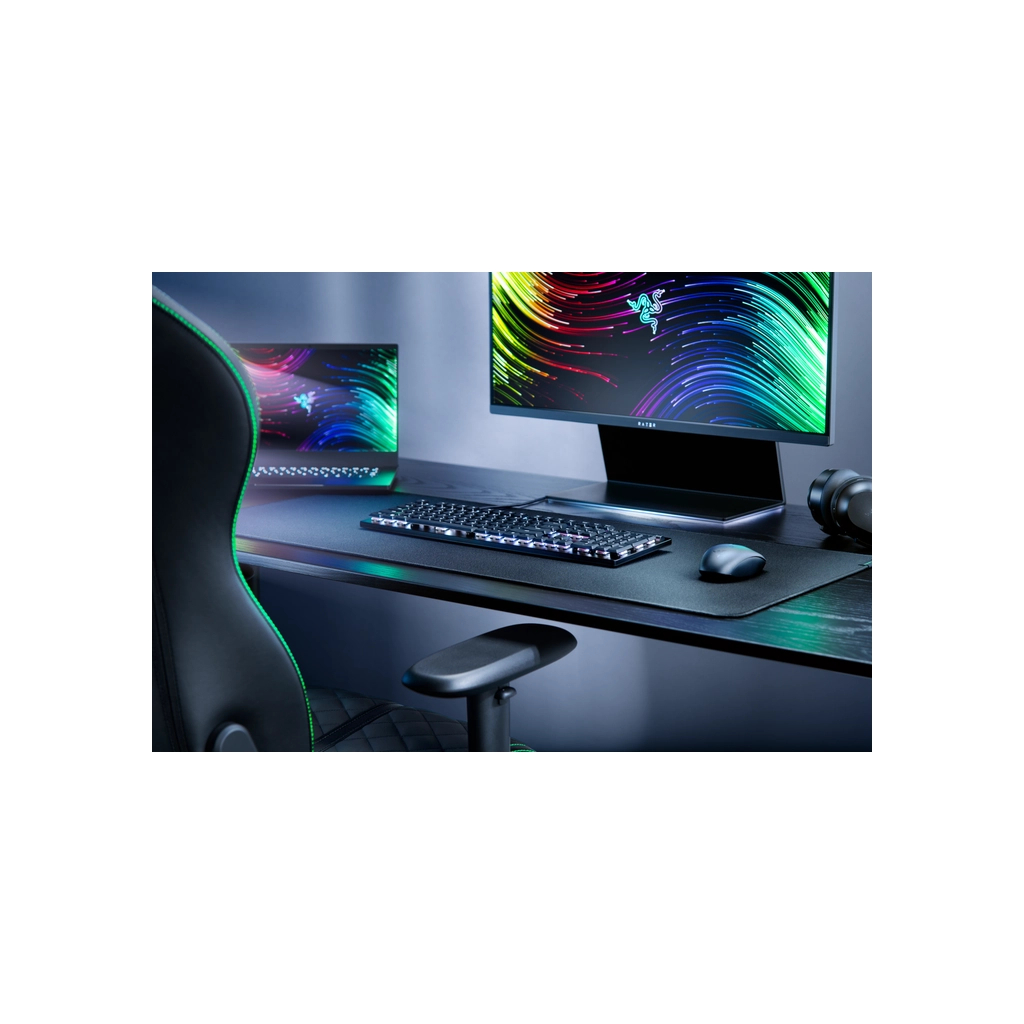 Клавіатура Razer DeathStalker V2 Purple Switch USB UA Black (RZ03-04501800-R3M1)