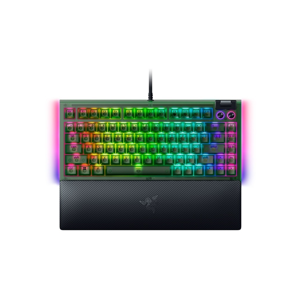 Клавіатура Razer BlackWidow V4 75% USB UA Phantom Green (RZ03-05003300-R3M1)