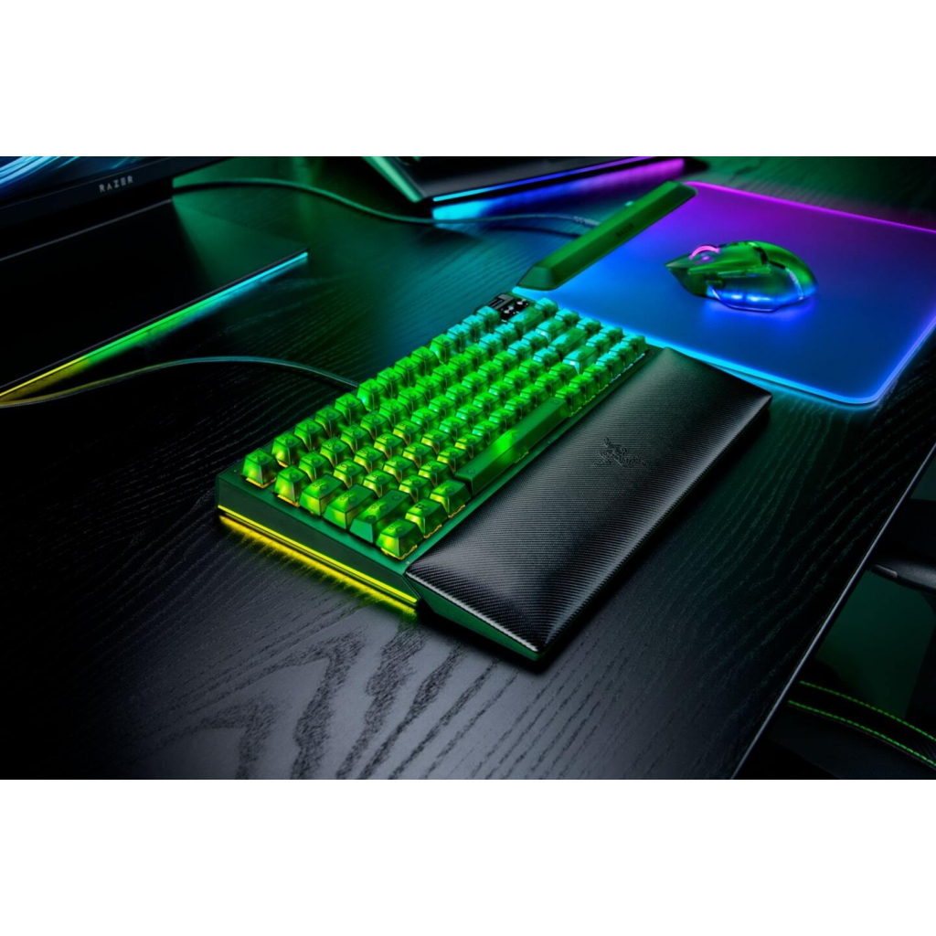Клавіатура Razer BlackWidow V4 75% USB UA Phantom Green (RZ03-05003300-R3M1)