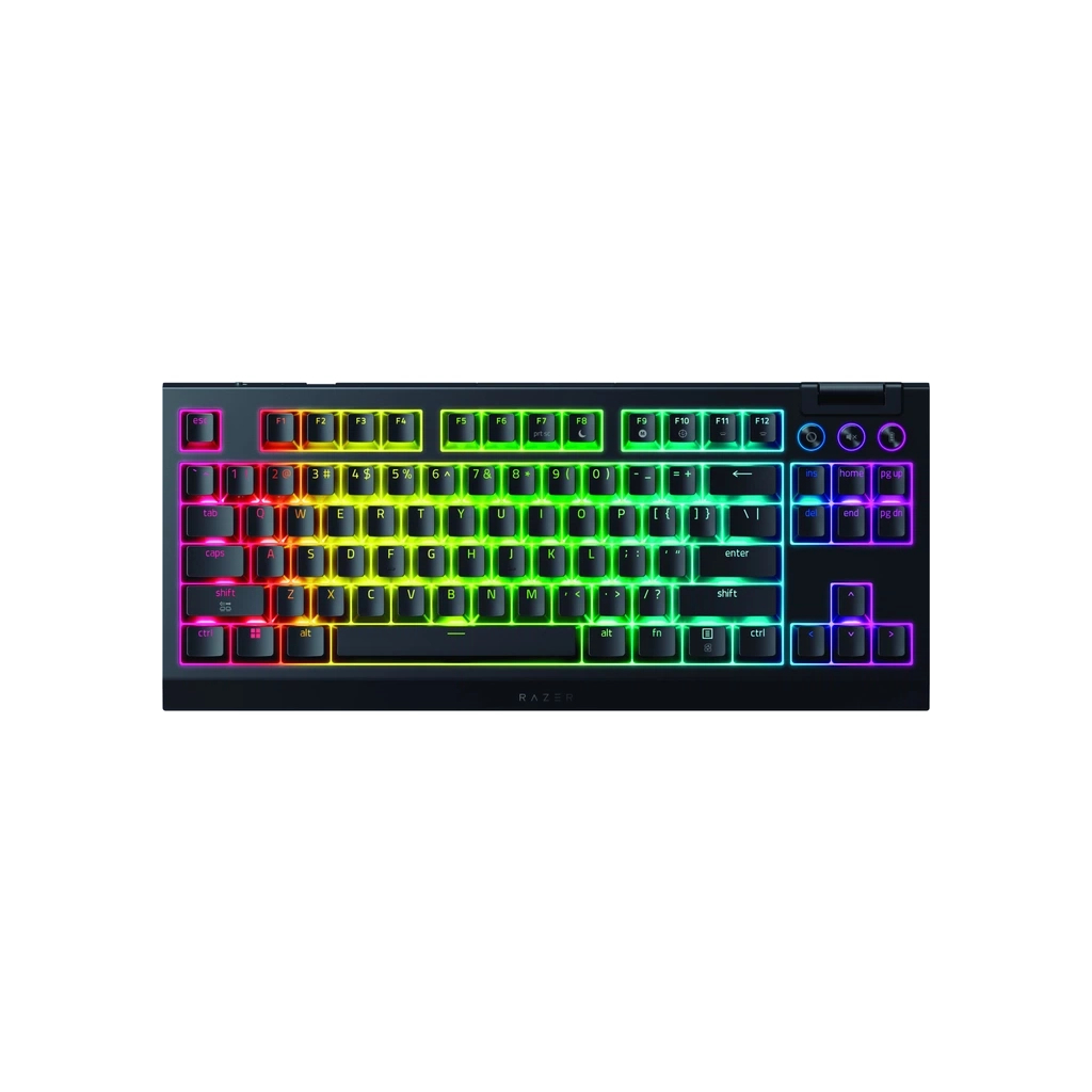 Клавіатура Razer BlackWidow V4 TKL Hyperspeed RGB Wireless/Bluetooth/USB UA Black (RZ03-05480100-R3M1)
