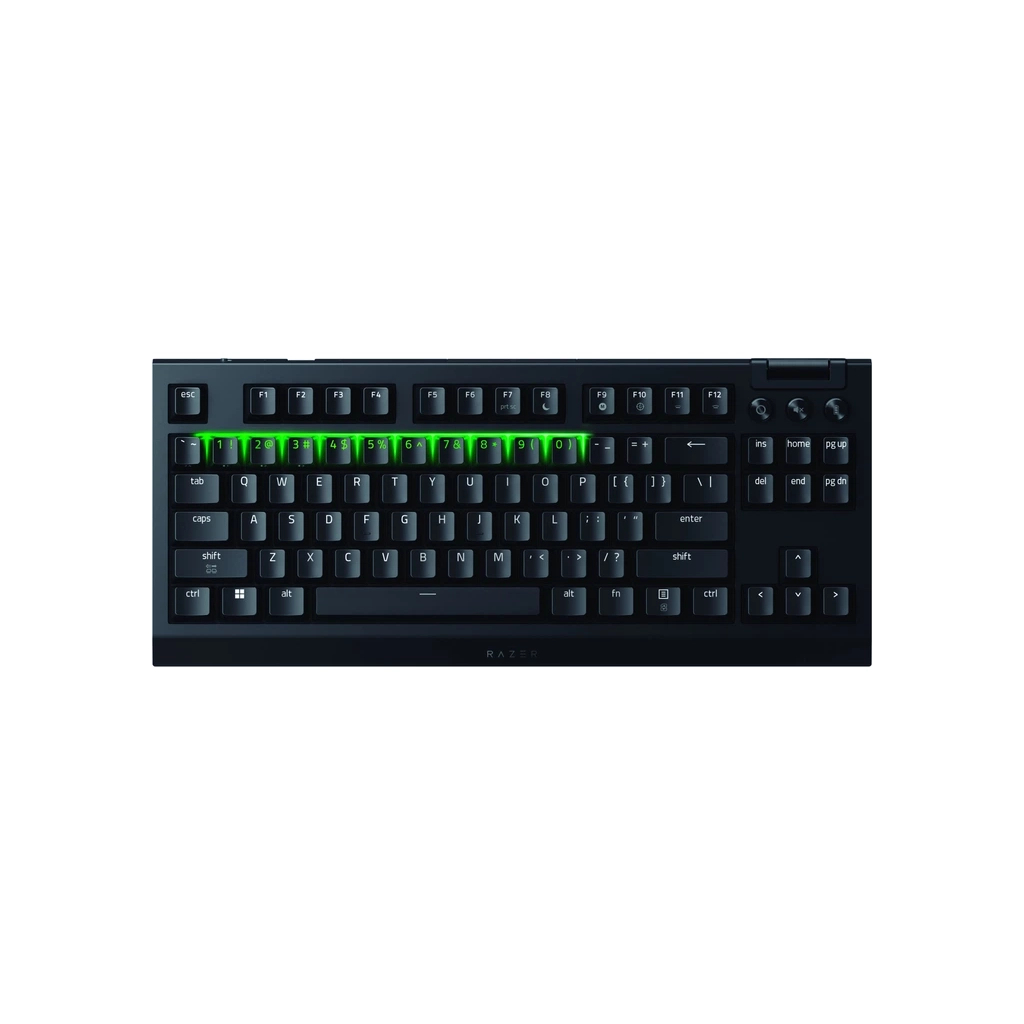 Клавіатура Razer BlackWidow V4 TKL Hyperspeed RGB Wireless/Bluetooth/USB UA Black (RZ03-05480100-R3M1)