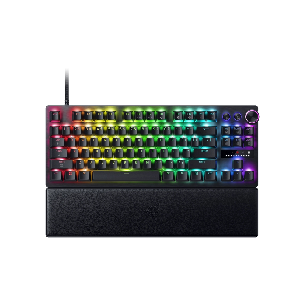 Клавіатура Razer Huntsman V3 Pro TKL Analog Optical Switch 8KHz USB UA Black (RZ03-05520100-R3M1)