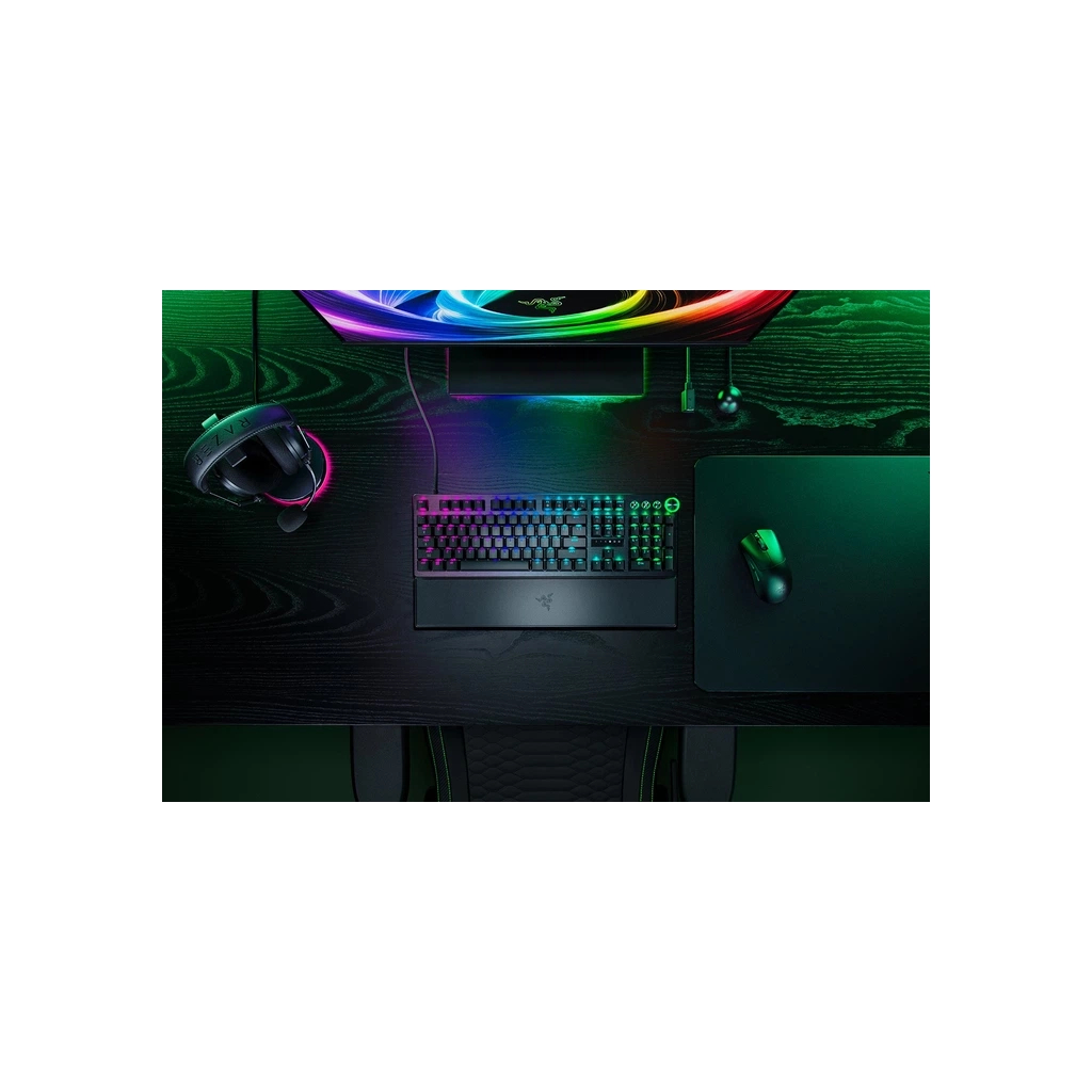 Клавіатура Razer Huntsman V3 Pro Analog Optical Switch 8KHz USB UA Black (RZ03-05530100-R3M1)