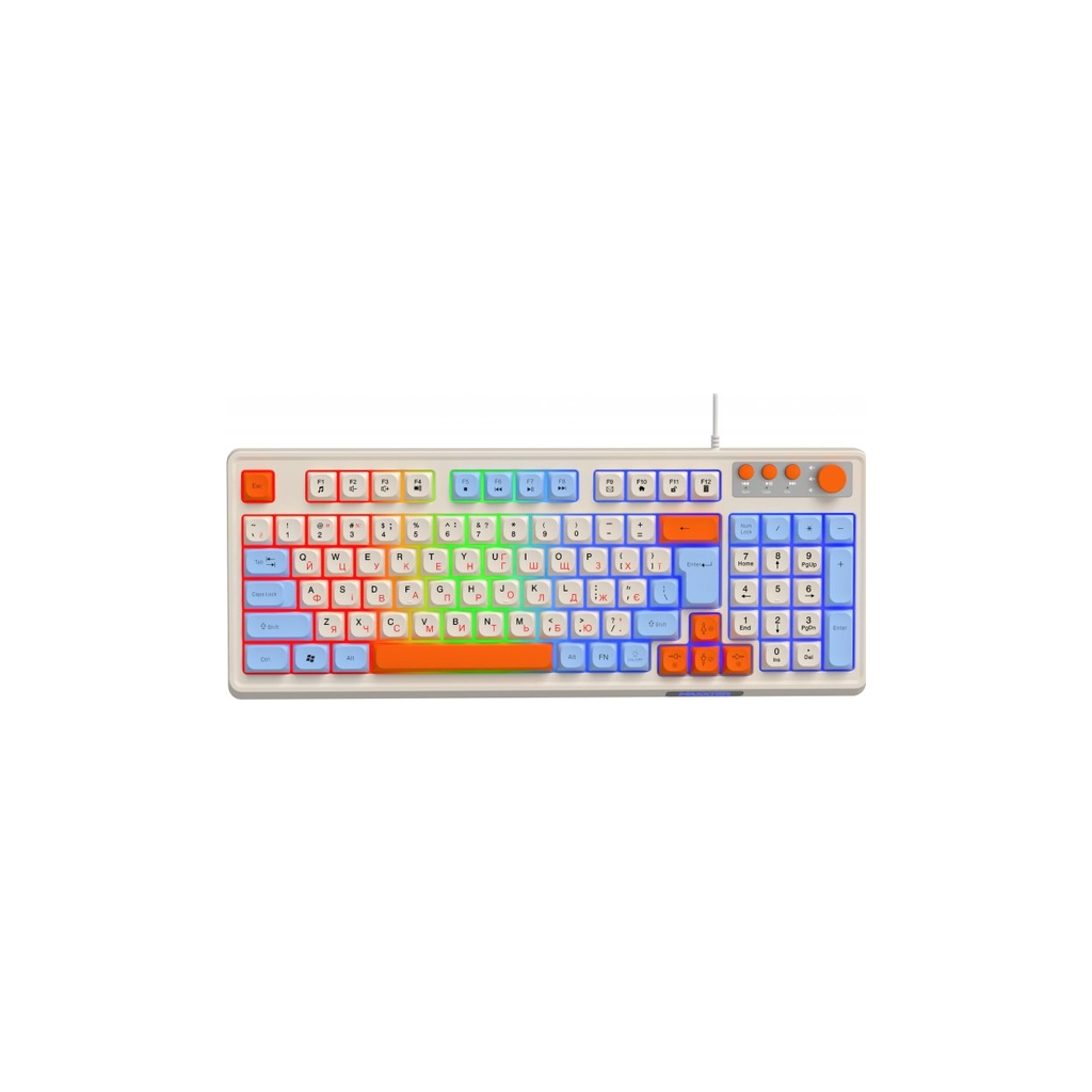 Клавіатура Maxxter KBG-3C01-UA USB UA (KBG-3C01-UA)