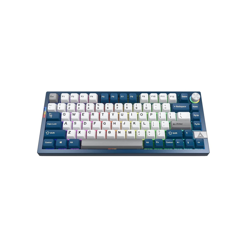Клавіатура MONTECH MKey Pro Darkness Wireless/Bluetooth UA Blue/White (MKPRO75FB)