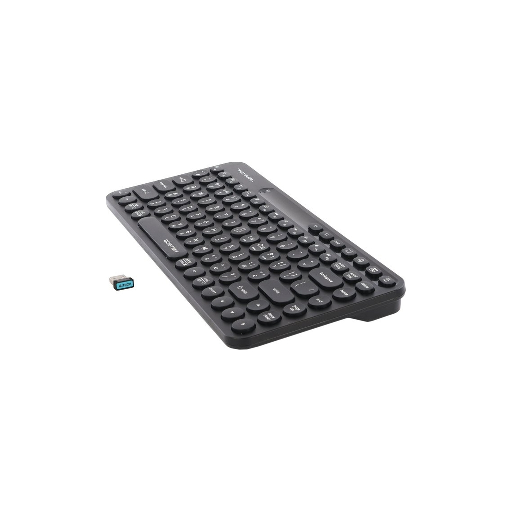 Клавіатура A4Tech FBK36C Wireless/Bluetooth Black (4711421000222)