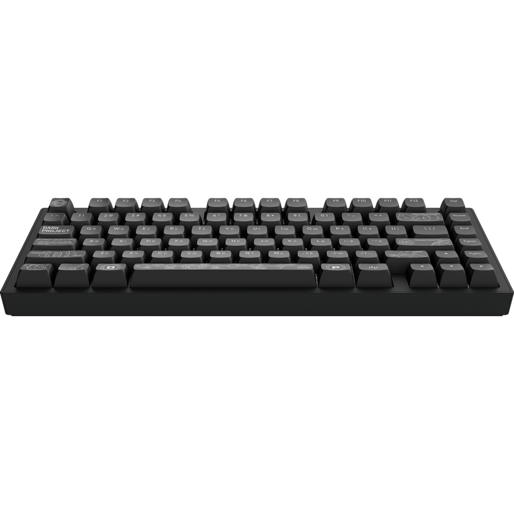 Клавіатура Dark Project ALU81 Terra Nova PBT RGB Mech G3MS Moonstone Black (DPKB_NOVA_81_ANSI_BLACK_UA)