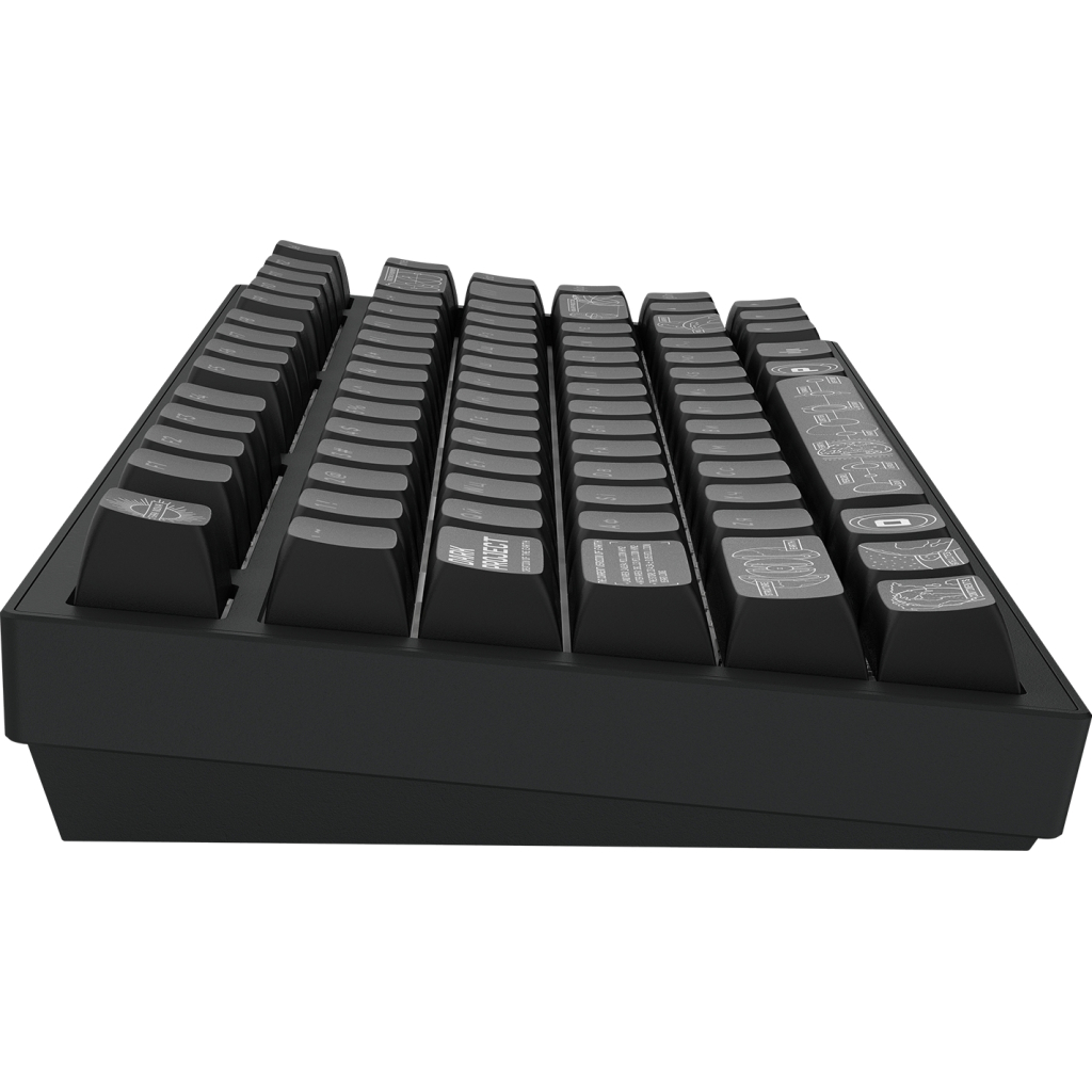 Клавіатура Dark Project ALU81 Terra Nova PBT RGB Mech G3MS Moonstone Black (DPKB_NOVA_81_ANSI_BLACK_UA)
