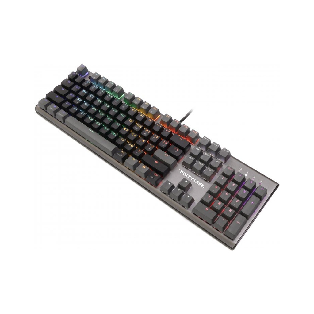 Клавіатура A4Tech FS100 RGB FS Switch USB Stone Black (4711421000567)