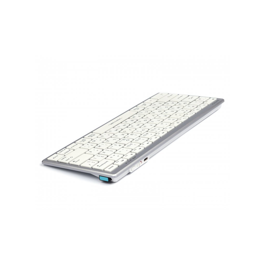 Клавіатура A4Tech FBX51C Wireless/Bluetooth White (4711421972987)