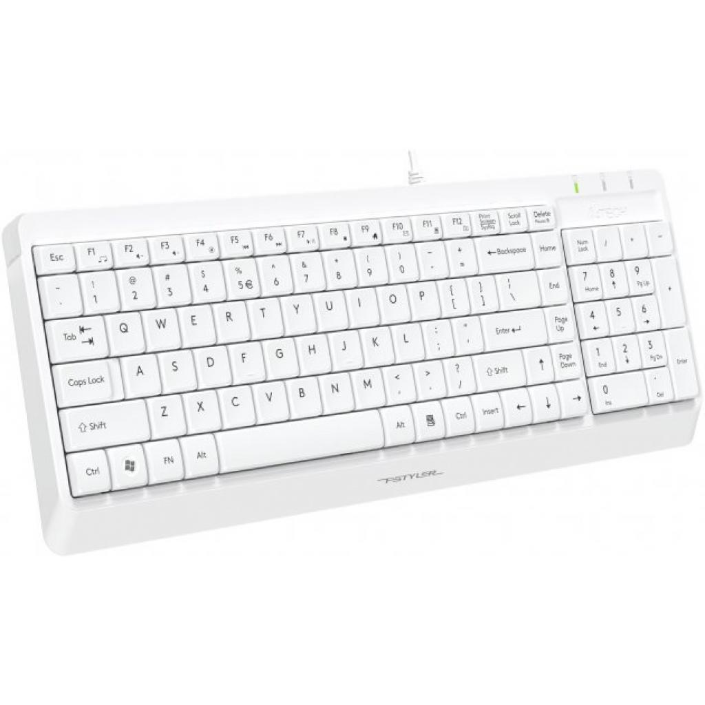 Клавіатура A4Tech FK15 White (4711421956888)