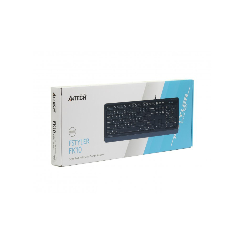 Клавіатура A4Tech FK10 Grey (4711421942959)