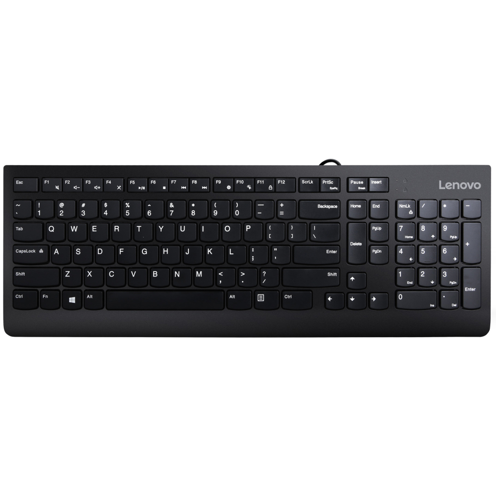 Клавіатура Lenovo 300 USB UA Black (GY41D64869)