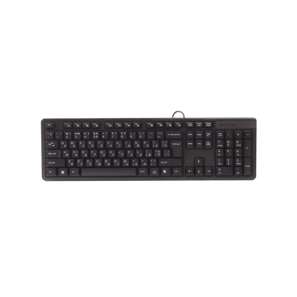 Клавіатура A4Tech KK-3 USB Black (4711421960809)