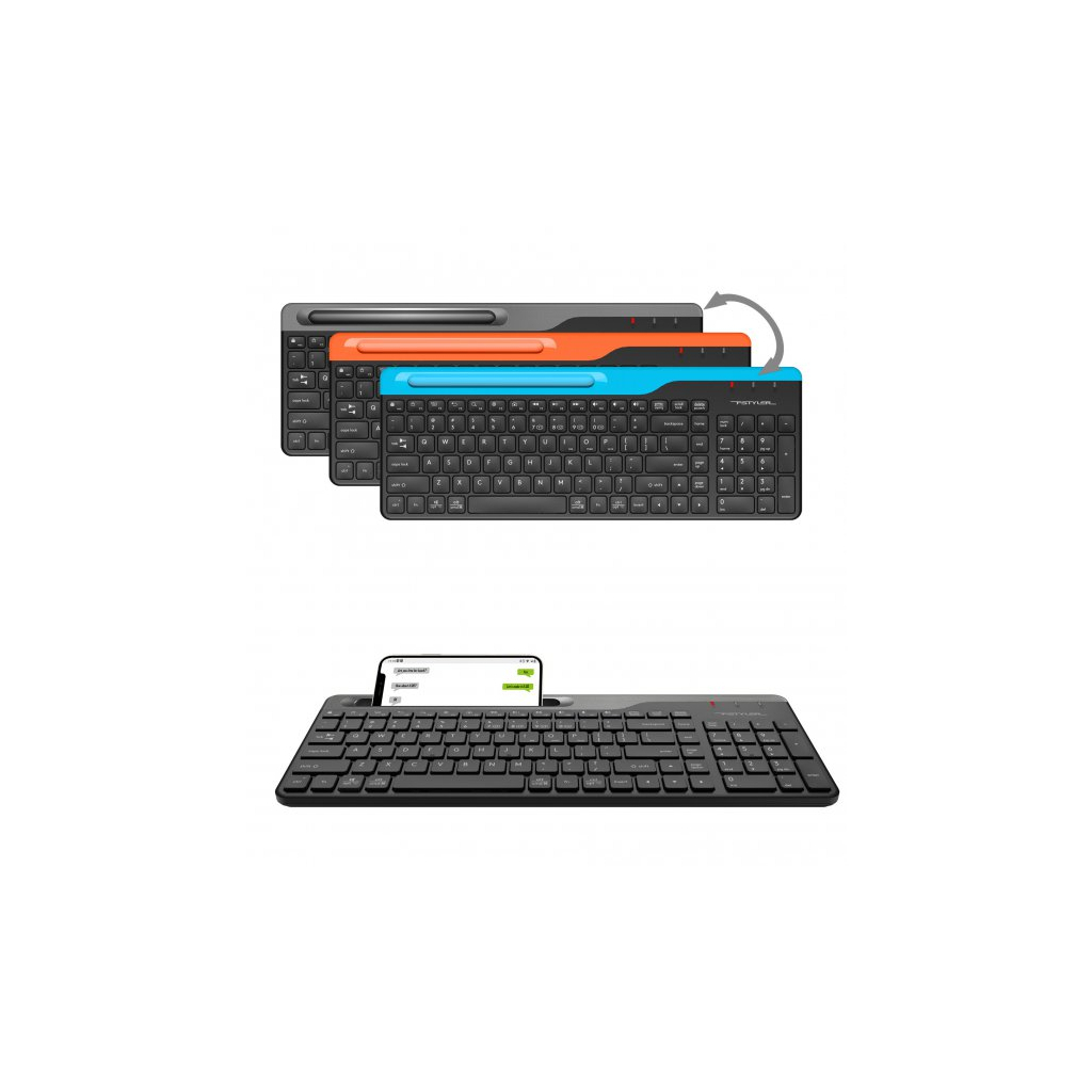 Клавіатура A4Tech FBK25 Wireless Black (4711421961509)