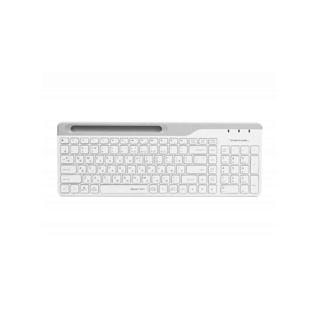 Клавіатура A4Tech FBK25 Wireless White (4711421961578)