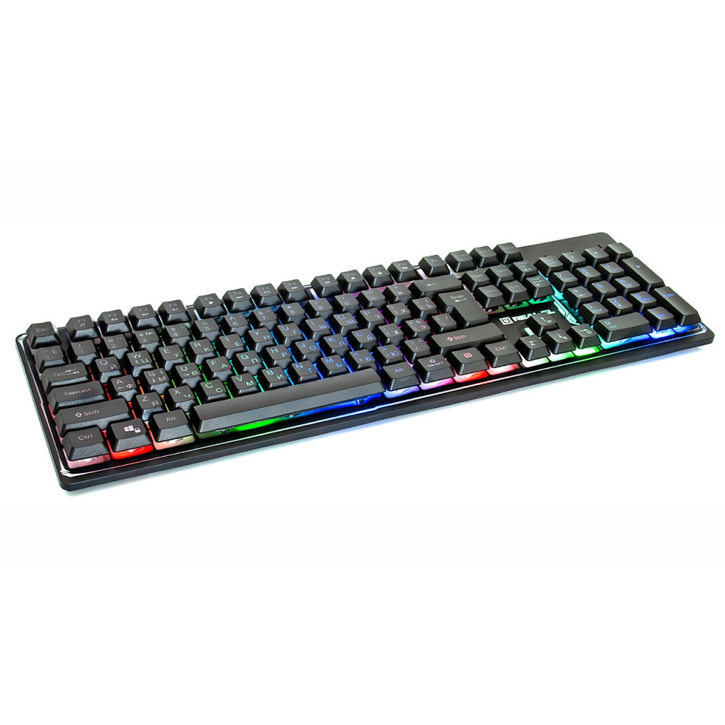Клавіатура REAL-EL 7011 Comfort Backlit Black (EL123100043)