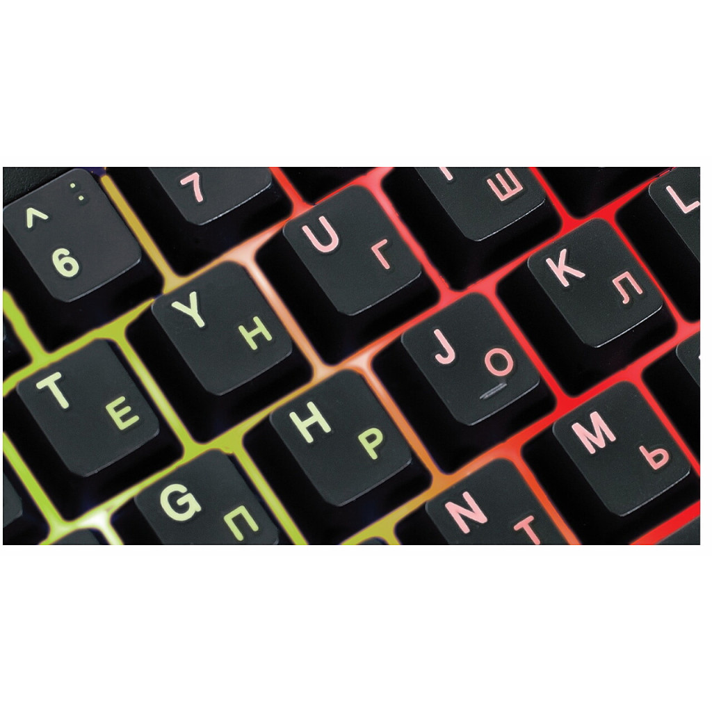Клавіатура REAL-EL 7011 Comfort Backlit Black (EL123100043)