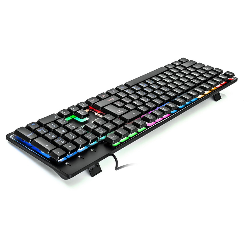 Клавіатура REAL-EL 7011 Comfort Backlit Black (EL123100043)