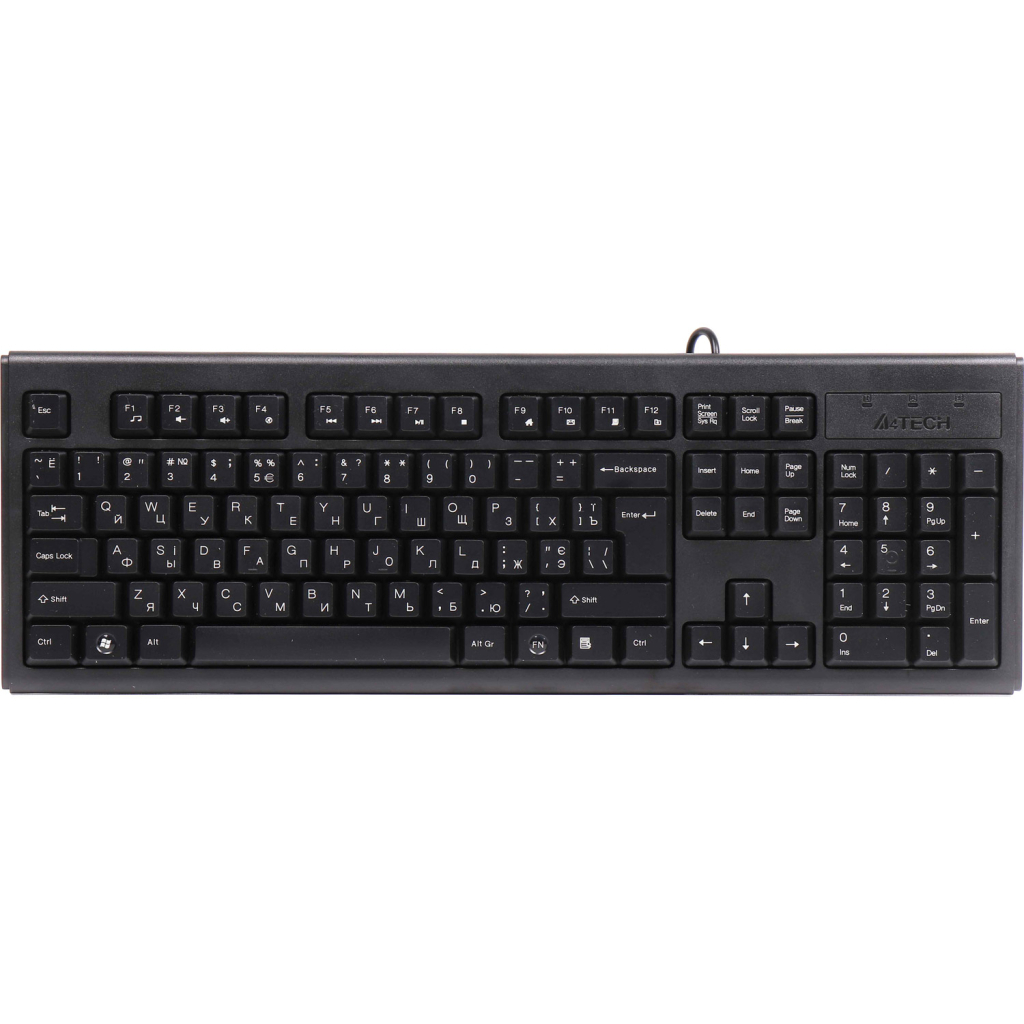 Клавіатура A4Tech KM-720-BLACK-US (4711421754026)