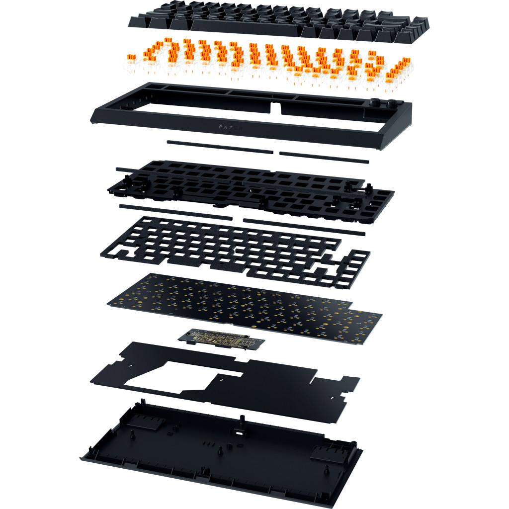 Клавіатура Razer BlackWidow V4 75% USB UA Black (RZ03-05000100-R3M1)