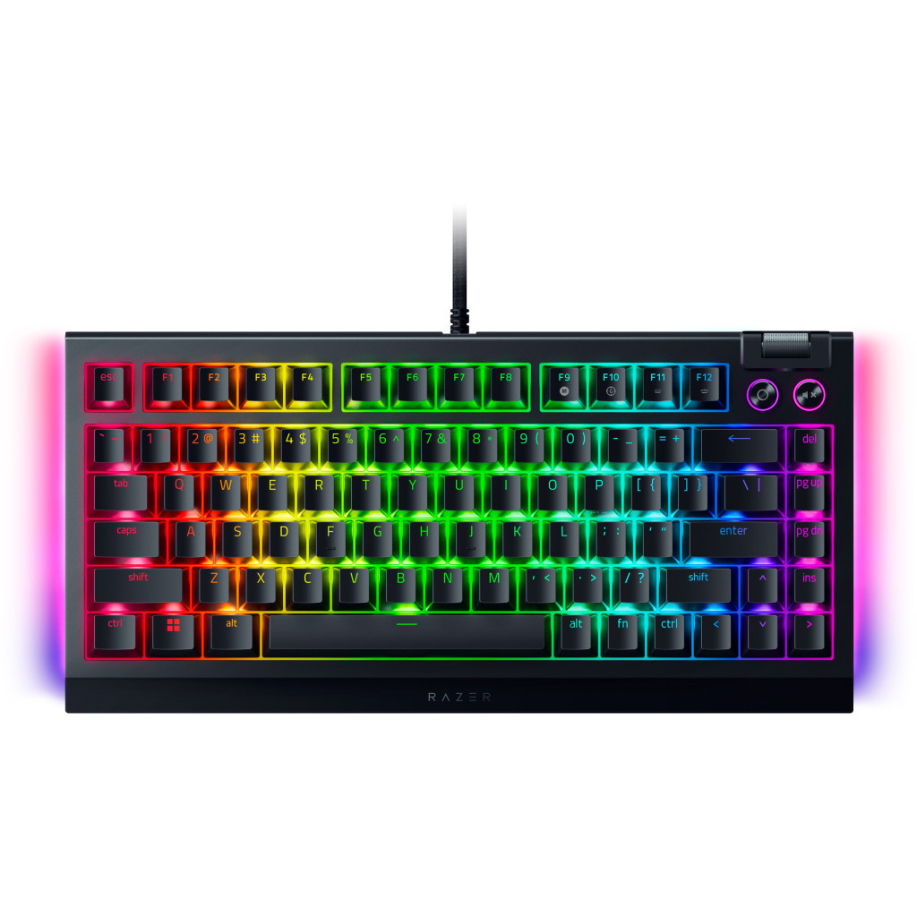 Клавіатура Razer BlackWidow V4 75% USB UA Black (RZ03-05000100-R3M1)
