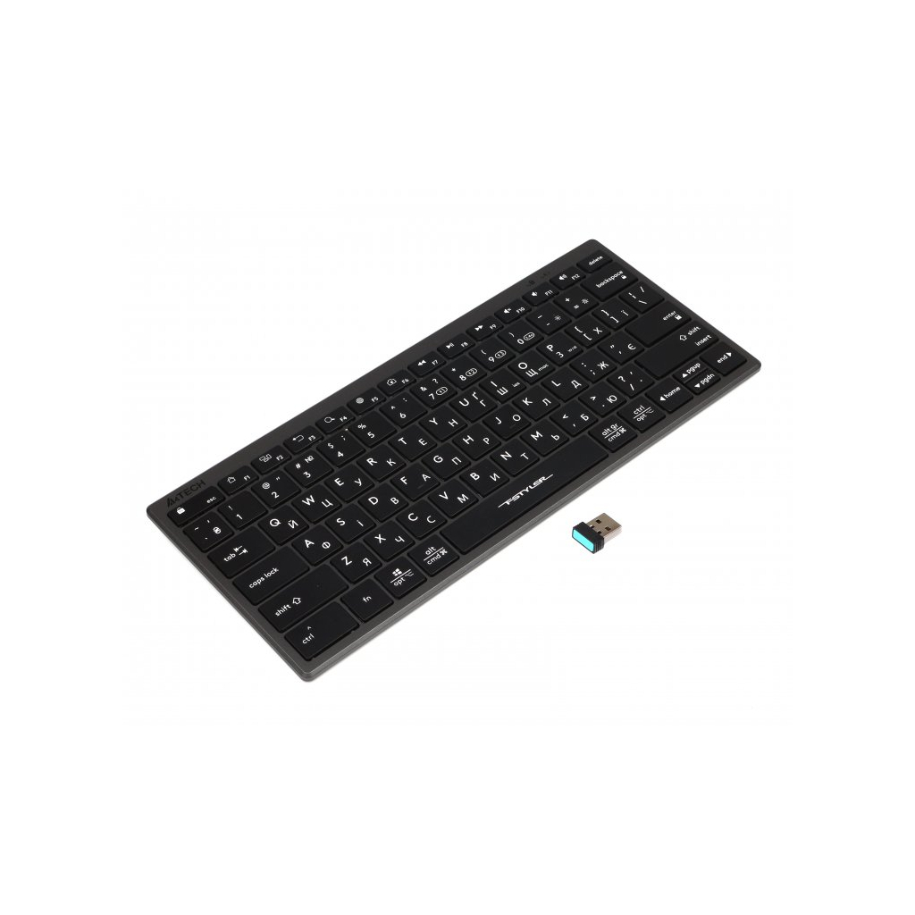 Клавіатура A4Tech FBX51C Wireless/Bluetooth Grey (4711421969765)