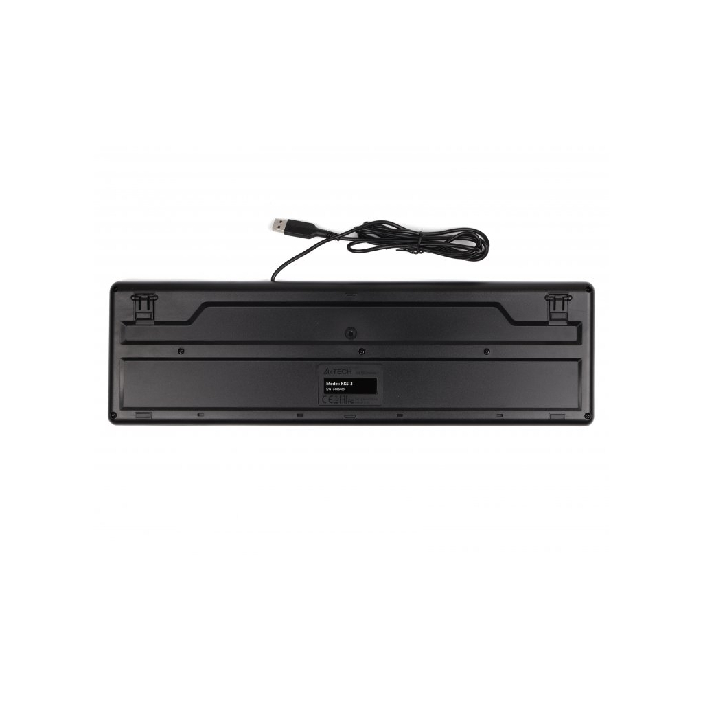Клавіатура A4Tech KKS-3 USB Black (4711421985864)