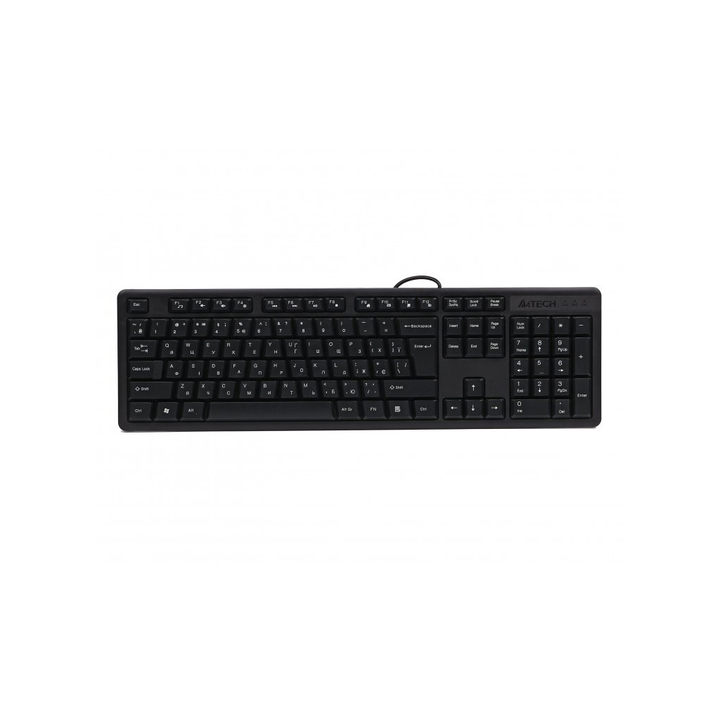 Клавіатура A4Tech KKS-3 USB Black (4711421985864)