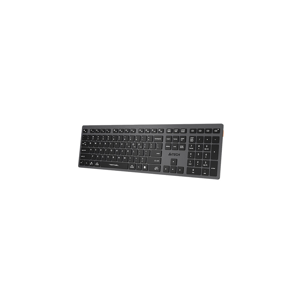 Клавіатура A4Tech FBX50C Wireless/Bluetooth Grey (4711421969697)