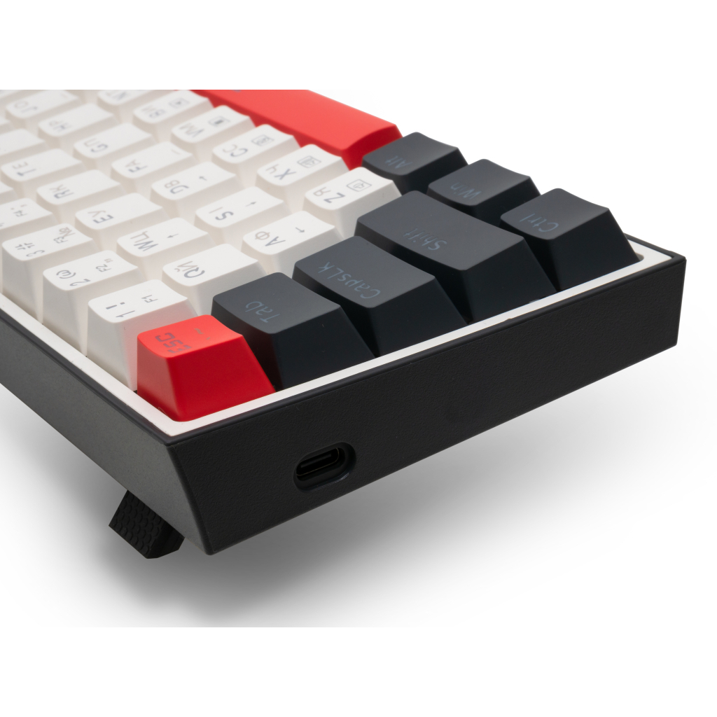 Клавіатура Thunderobot K63 RGB Red Switch USB UA White (6932066313449)