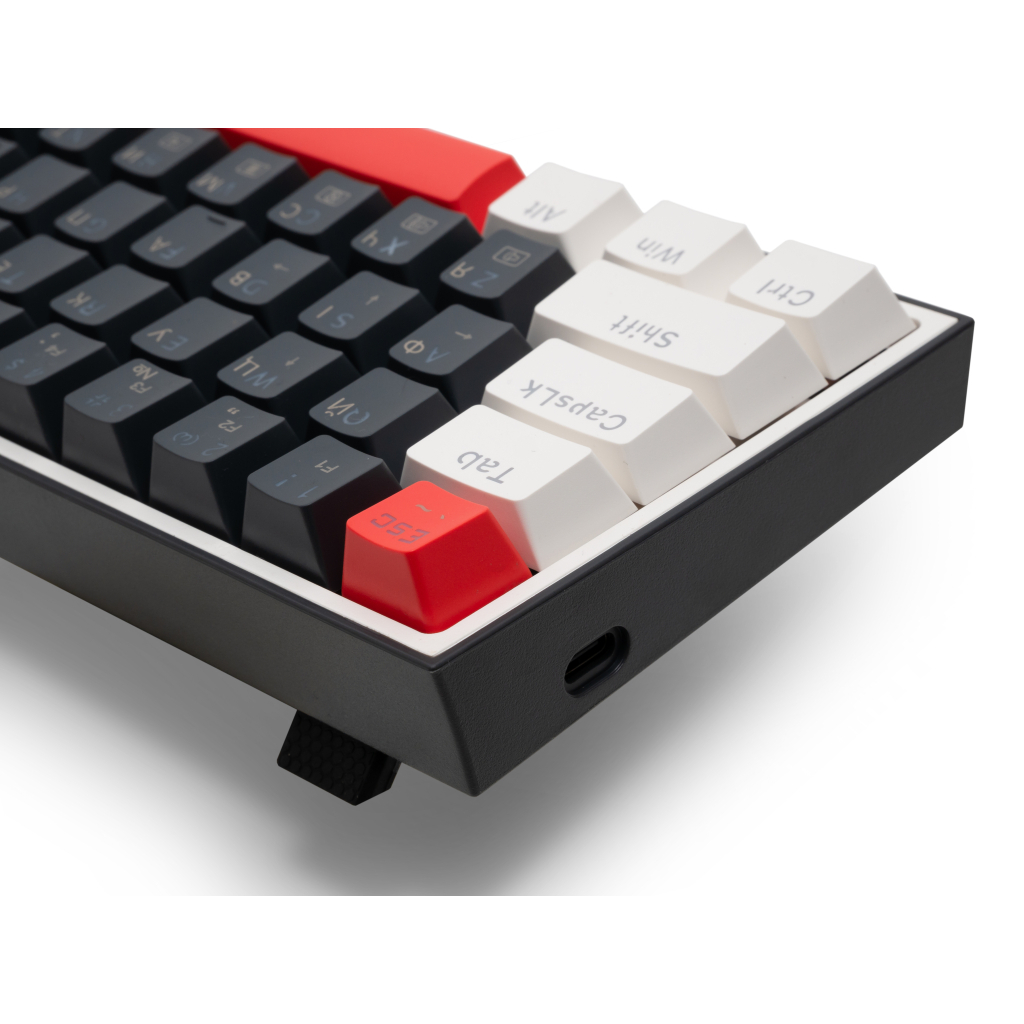 Клавіатура Thunderobot K63 RGB Red Switch USB UA Black (6932066313456)