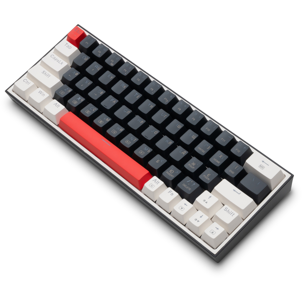 Клавіатура Thunderobot K63 RGB Red Switch USB UA Black (6932066313456)