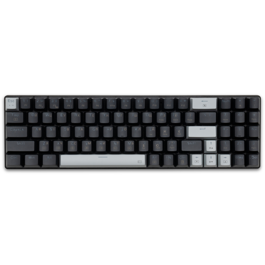 Клавіатура Thunderobot K78B RGB Brown Switch USB UA Black (6932066308681)