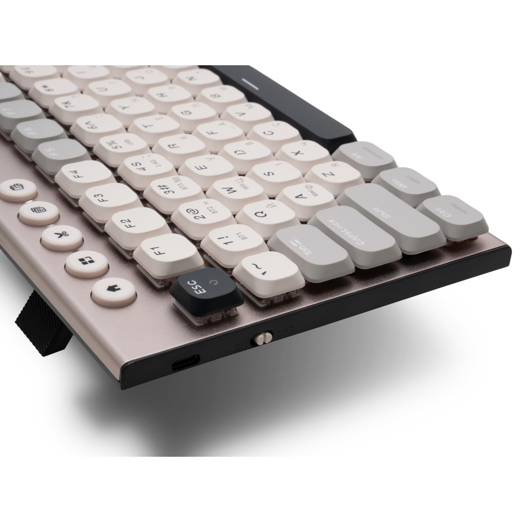 Клавіатура Thunderobot K96 Tri-mode Red Switch UA Grey (6932066308230)