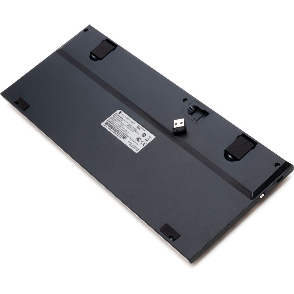 Клавіатура Thunderobot K96 Tri-mode Red Switch UA Grey (6932066308230)