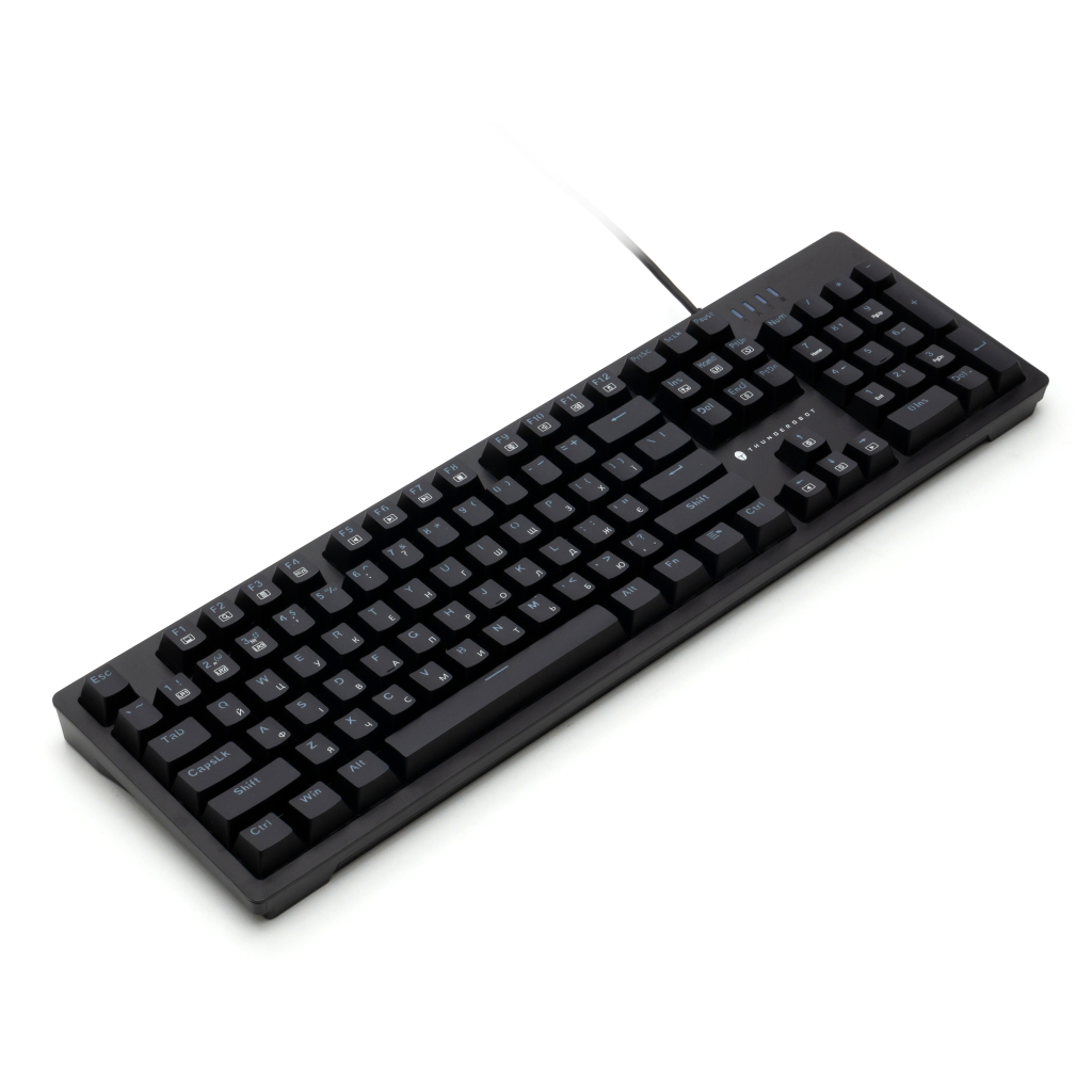 Клавіатура Thunderobot K104 Blue Switch USB UA Black (6932066309046)