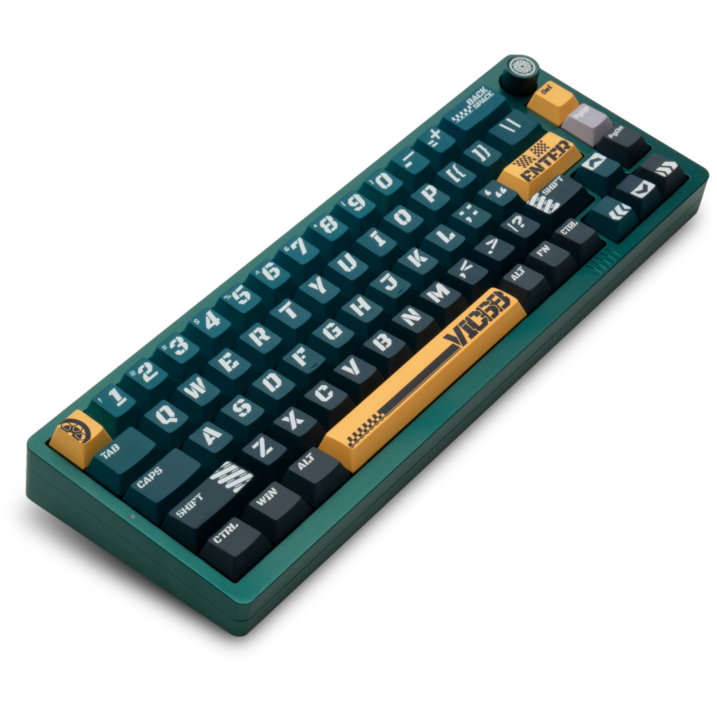 Клавіатура Thunderobot VIC68 TTC Ultra RGB King Magnetic Switch USB Parrot Green (6932066320188)