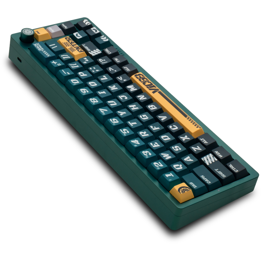 Клавіатура Thunderobot VIC68 TTC Ultra RGB King Magnetic Switch USB Parrot Green (6932066320188)