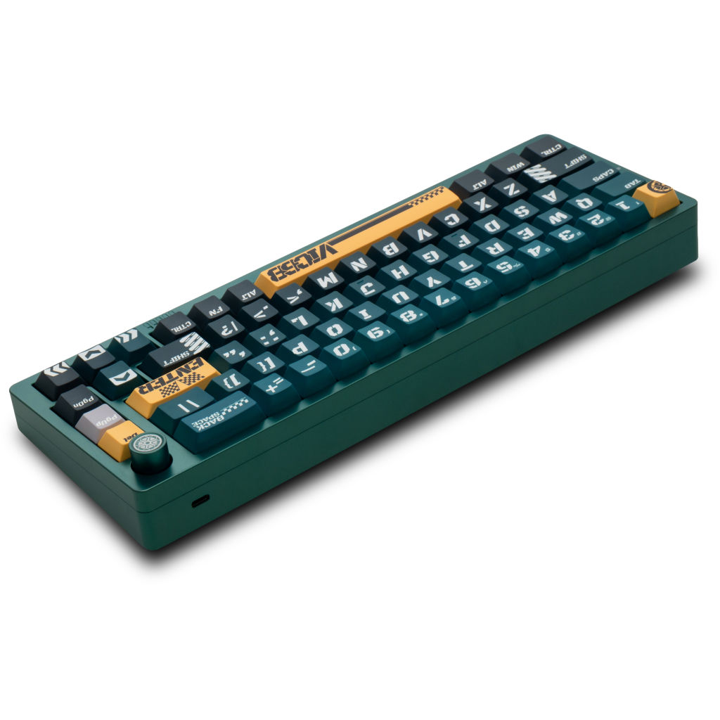 Клавіатура Thunderobot VIC68 TTC Ultra RGB King Magnetic Switch USB Parrot Green (6932066320188)