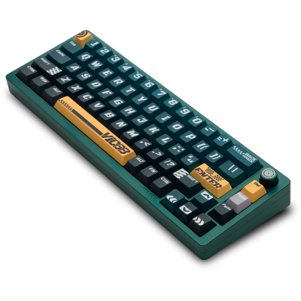 Клавіатура Thunderobot VIC68 TTC Ultra RGB King Magnetic Switch USB Parrot Green (6932066320188)