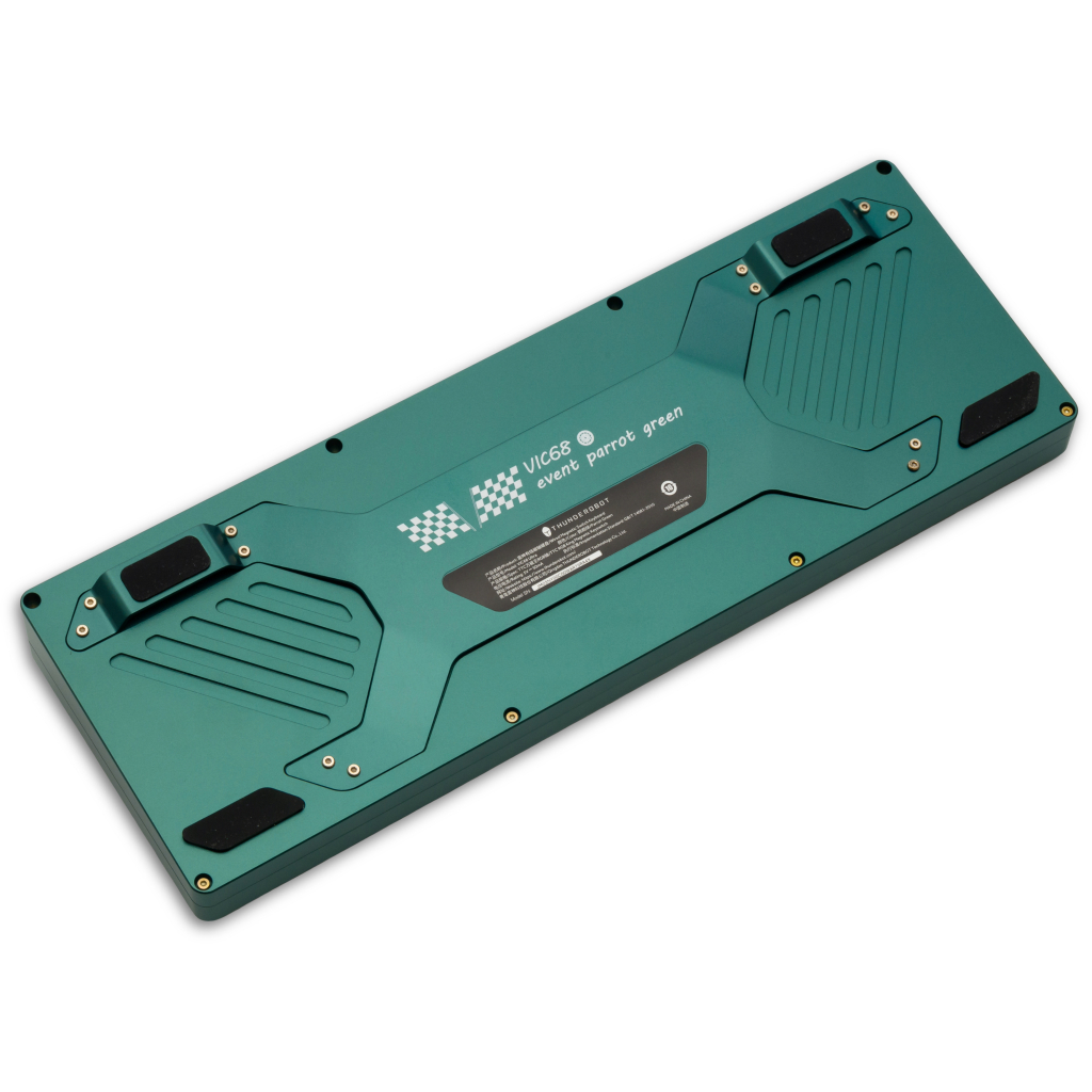 Клавіатура Thunderobot VIC68 TTC Ultra RGB King Magnetic Switch USB Parrot Green (6932066320188)